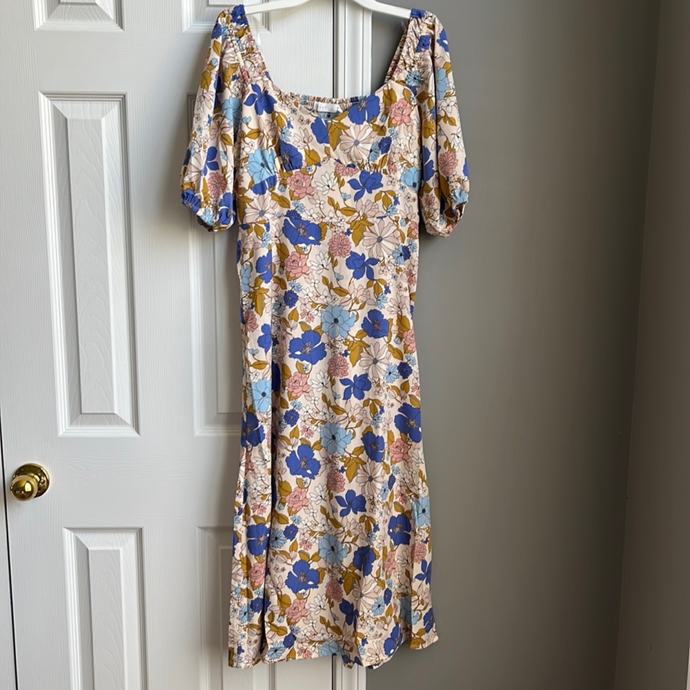 Ruthie Grace Midi Floral Dress